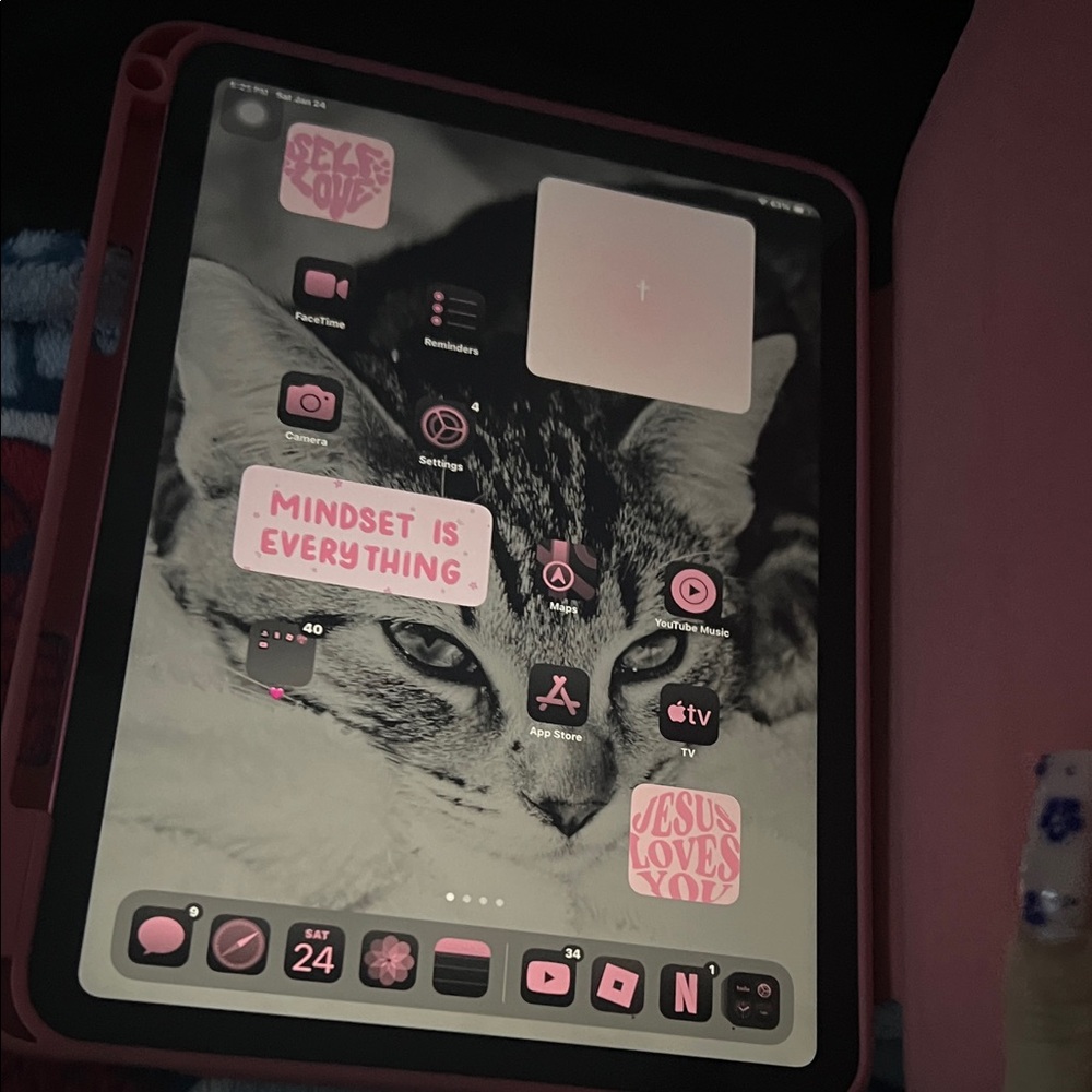 Pink Tablet Case